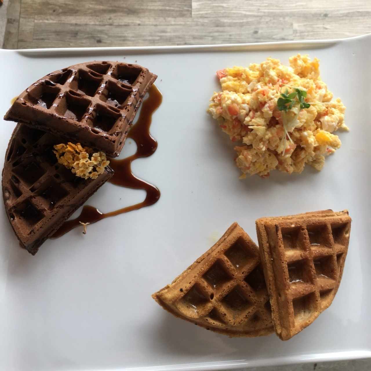 Waffles Platter!