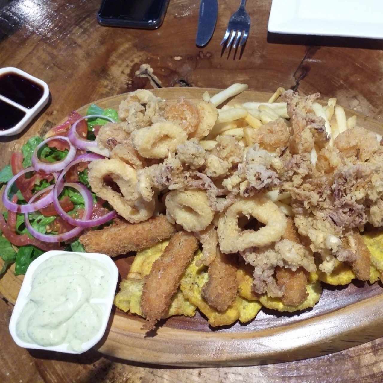 Frito Mixto de Mariscos