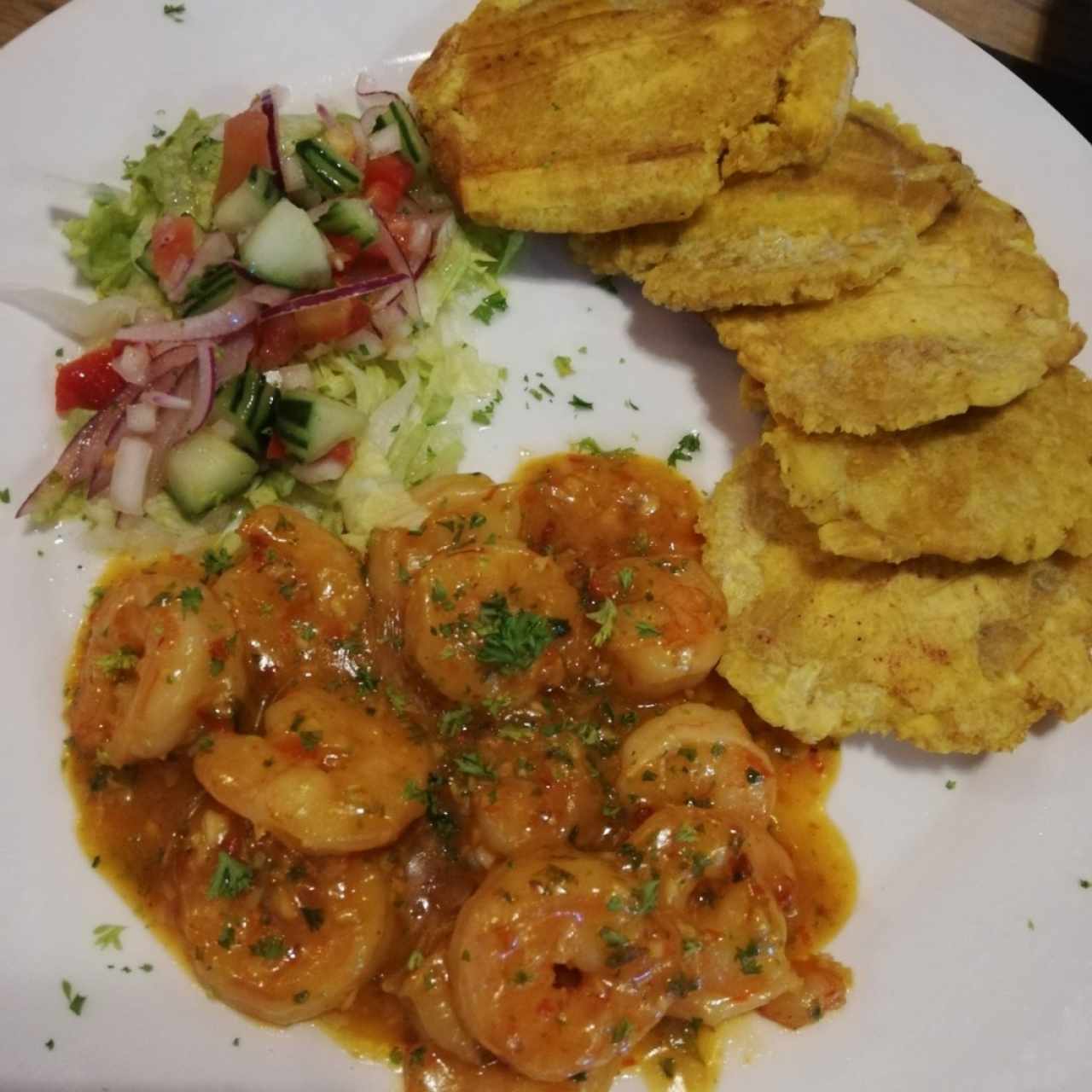 Camarones al Ajillo