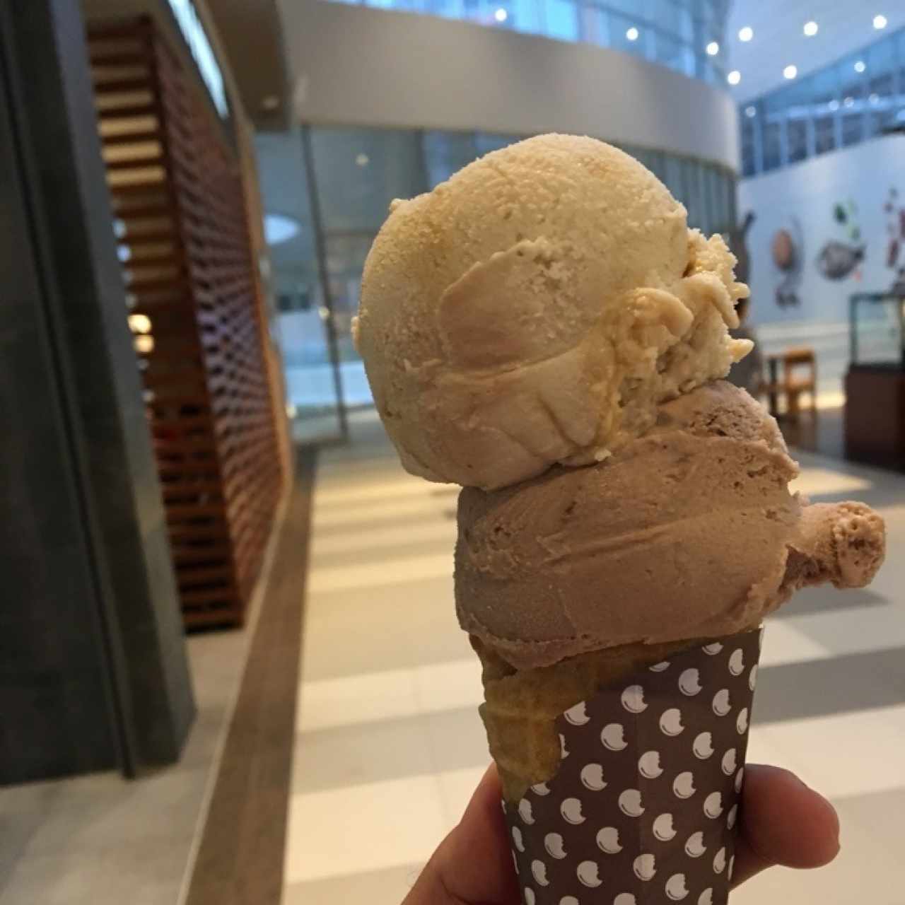 helado de ferrero y arequipe