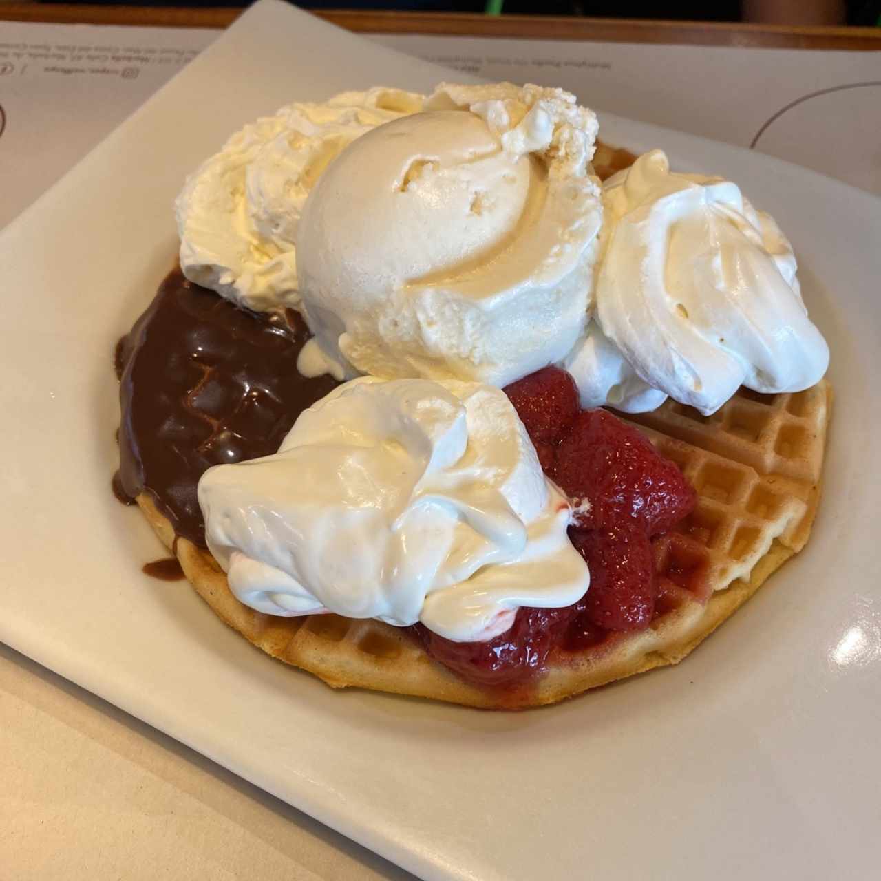 Waffle especial