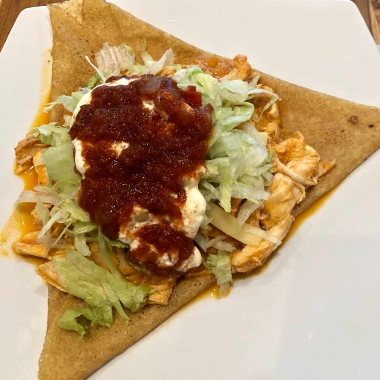 Crepes de Pollo Mexicano