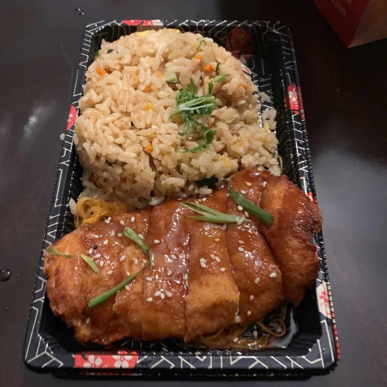 arroz con pollo frito