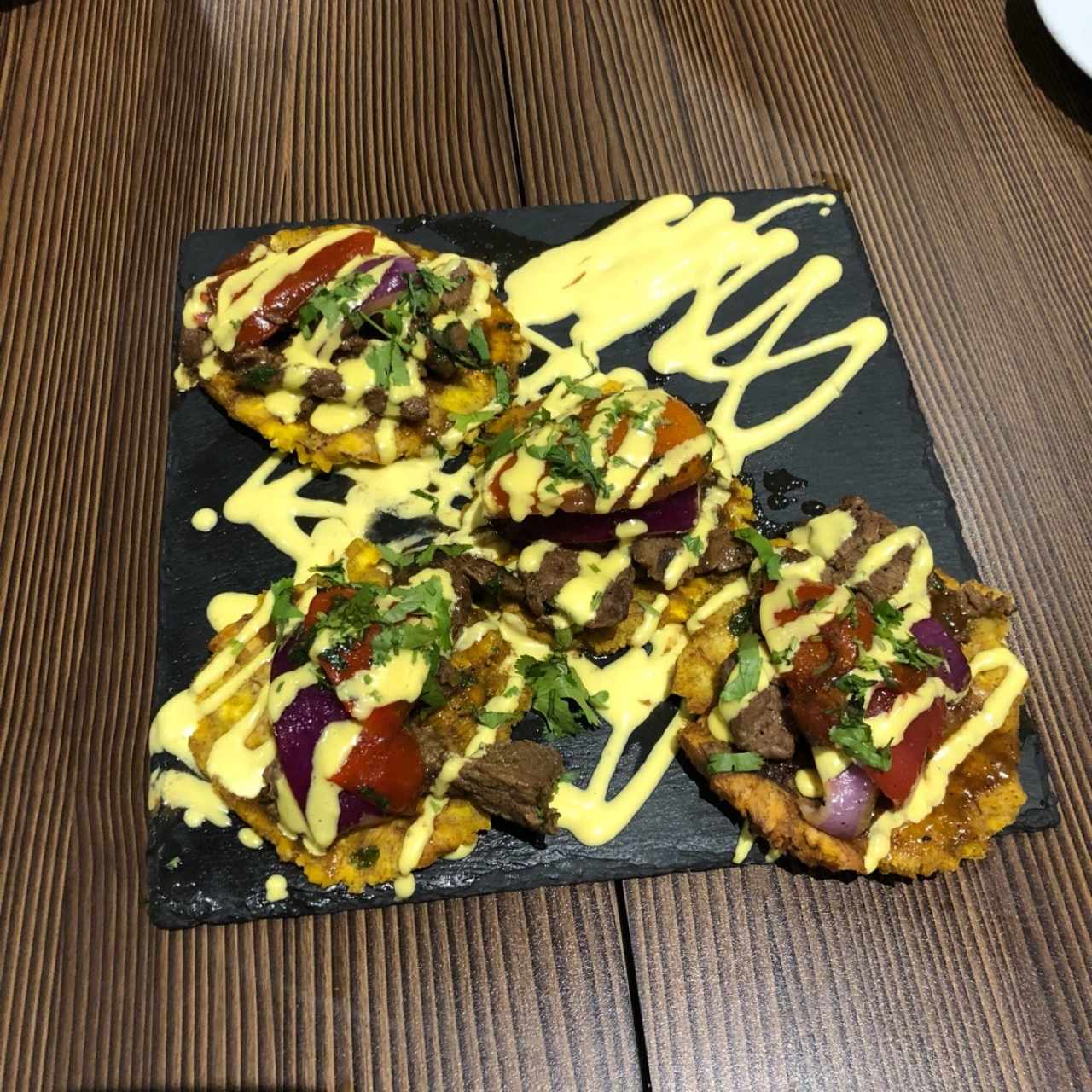 Patacon con Lomito. buenisimo😋