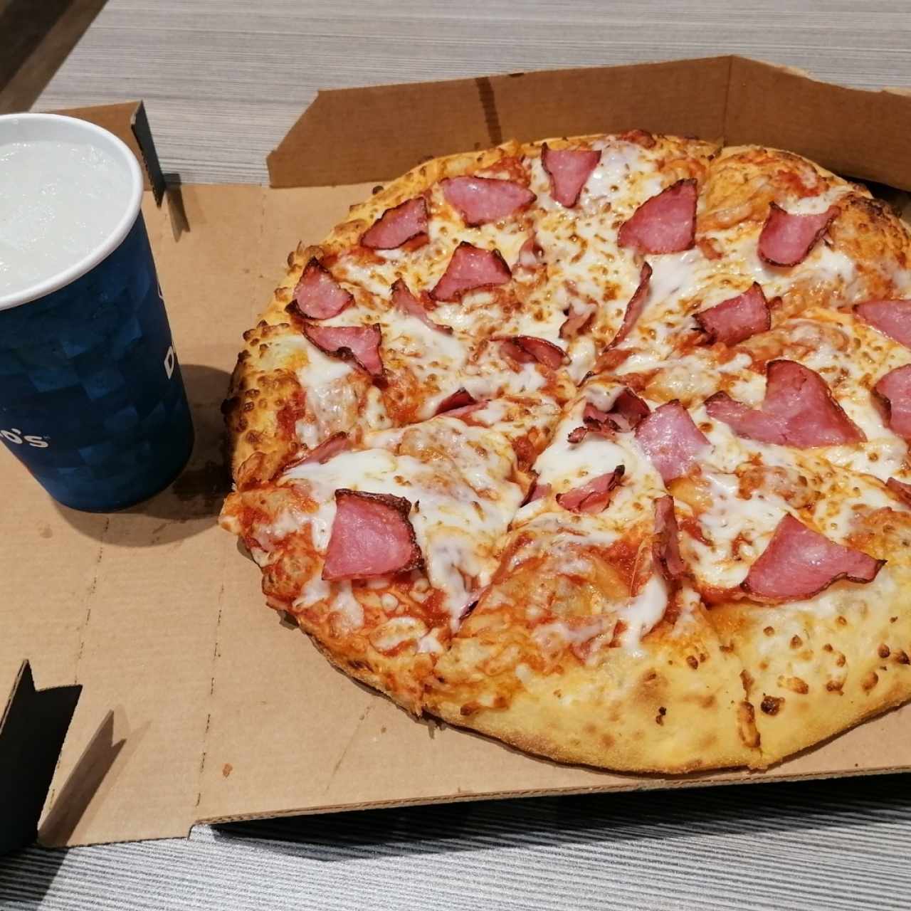 pizza de jamon