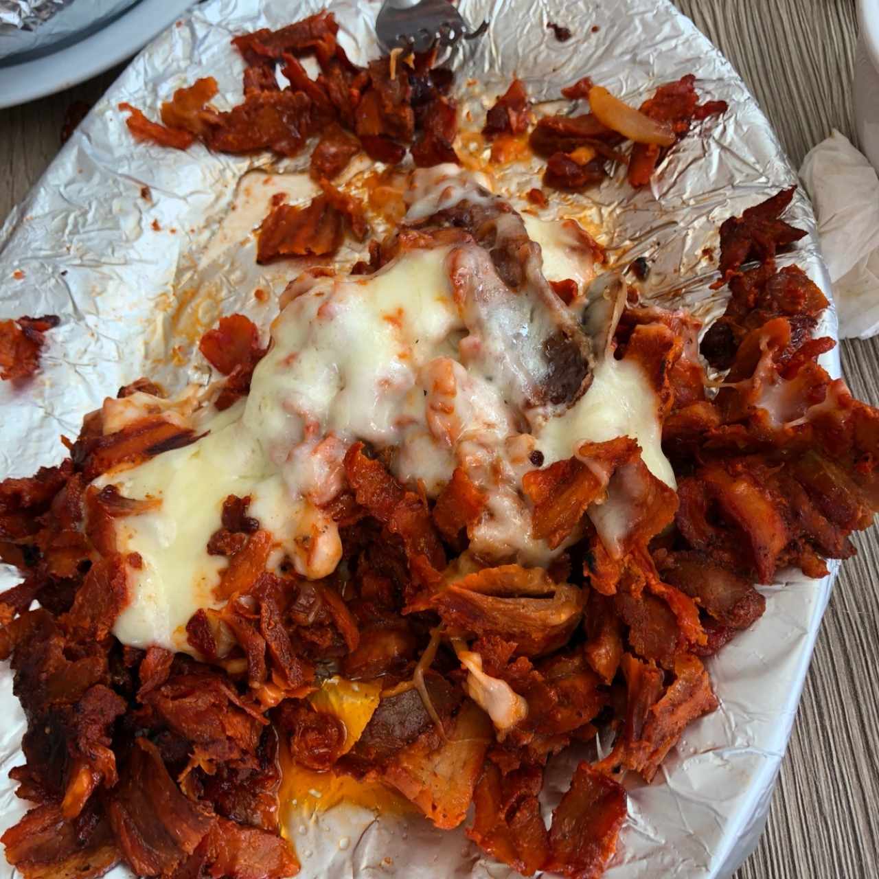 Medio Kilo taco al pastor con Quedo