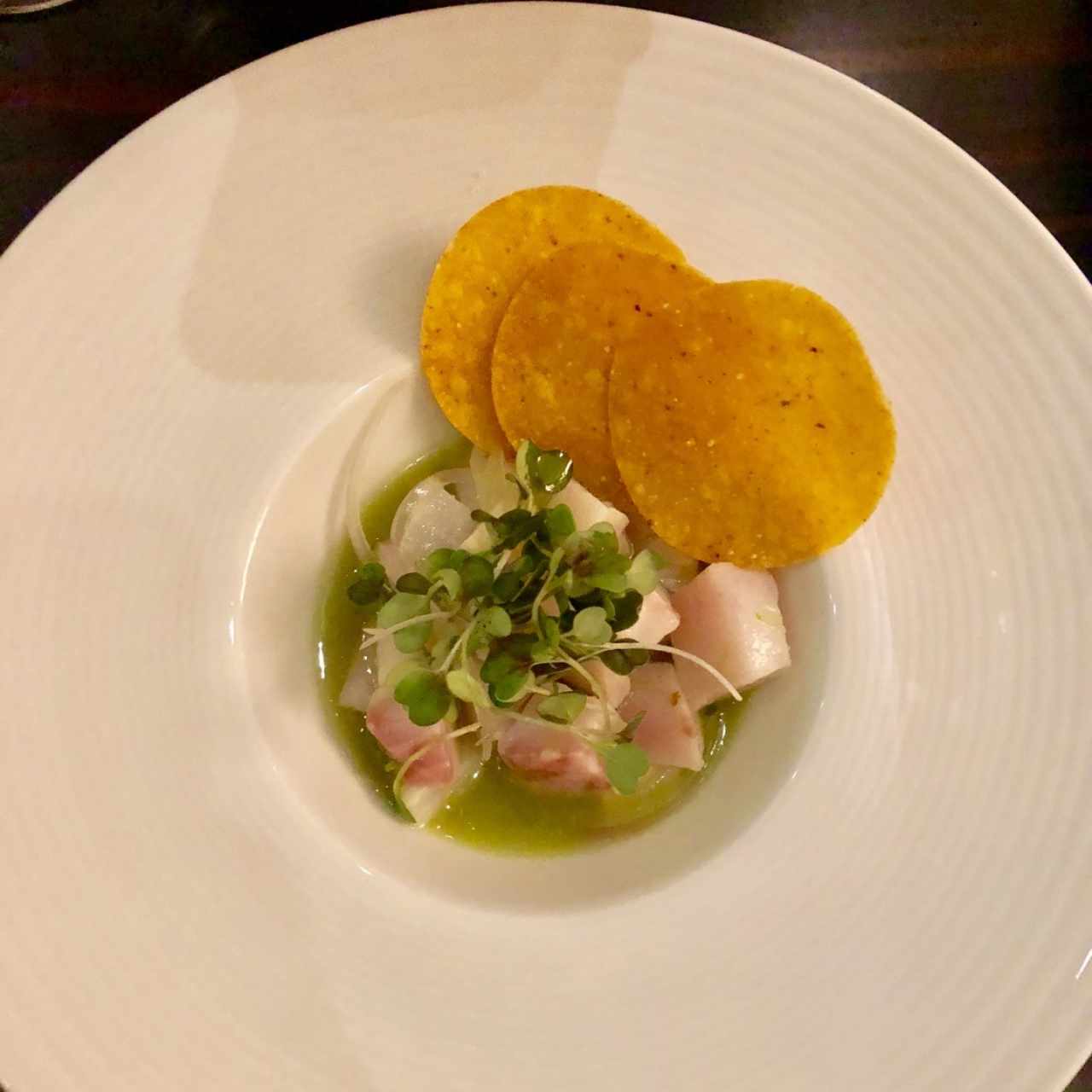 Ceviche de corvina