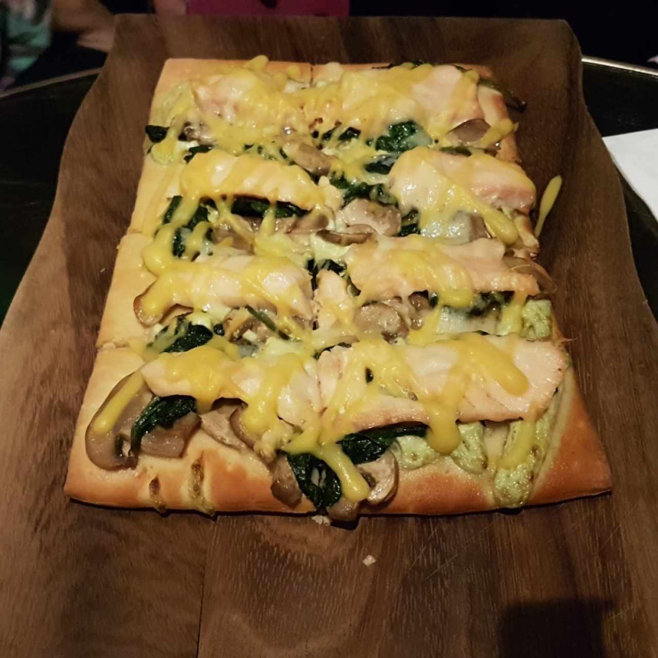 flatbread salmon