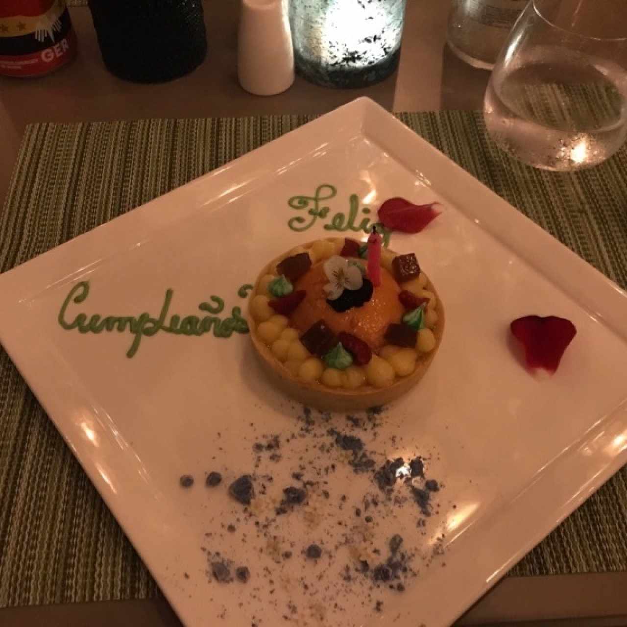 Dulce de cumpleaños