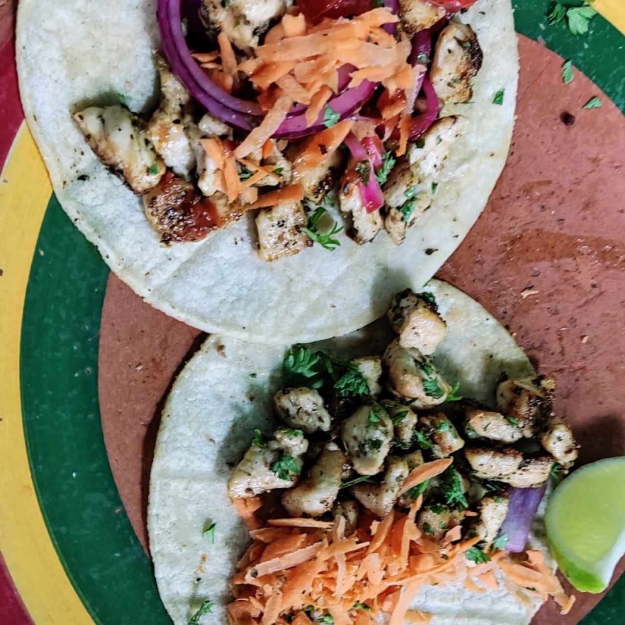 Tacos - Tacos con Pollo