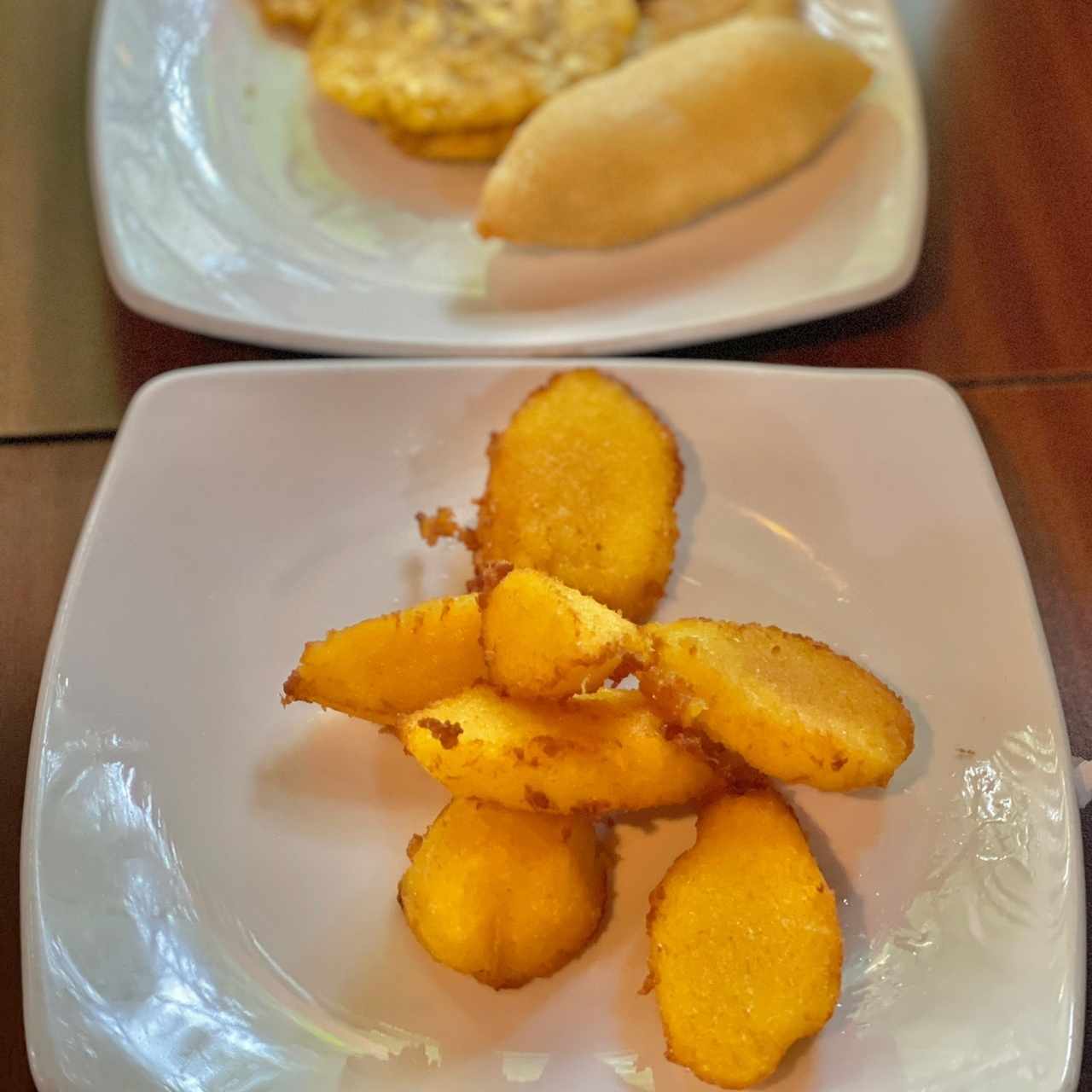 Bollo frito, carimañolas y patacón