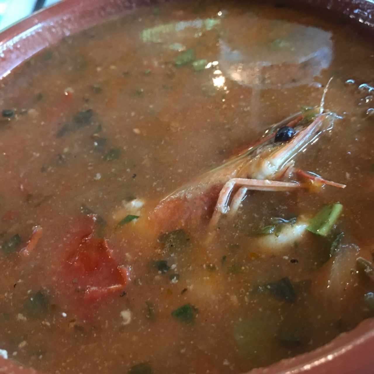 sopa de mariscos 