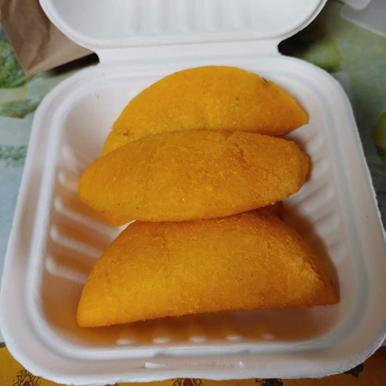 Empanadas de Maíz rellena de Carne Molida