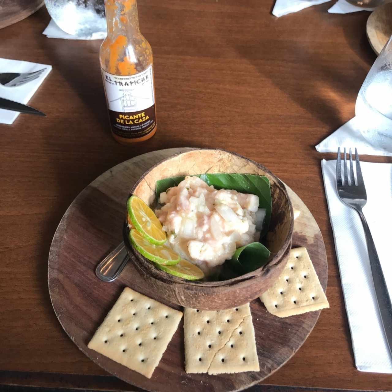 ceviche de corvina 