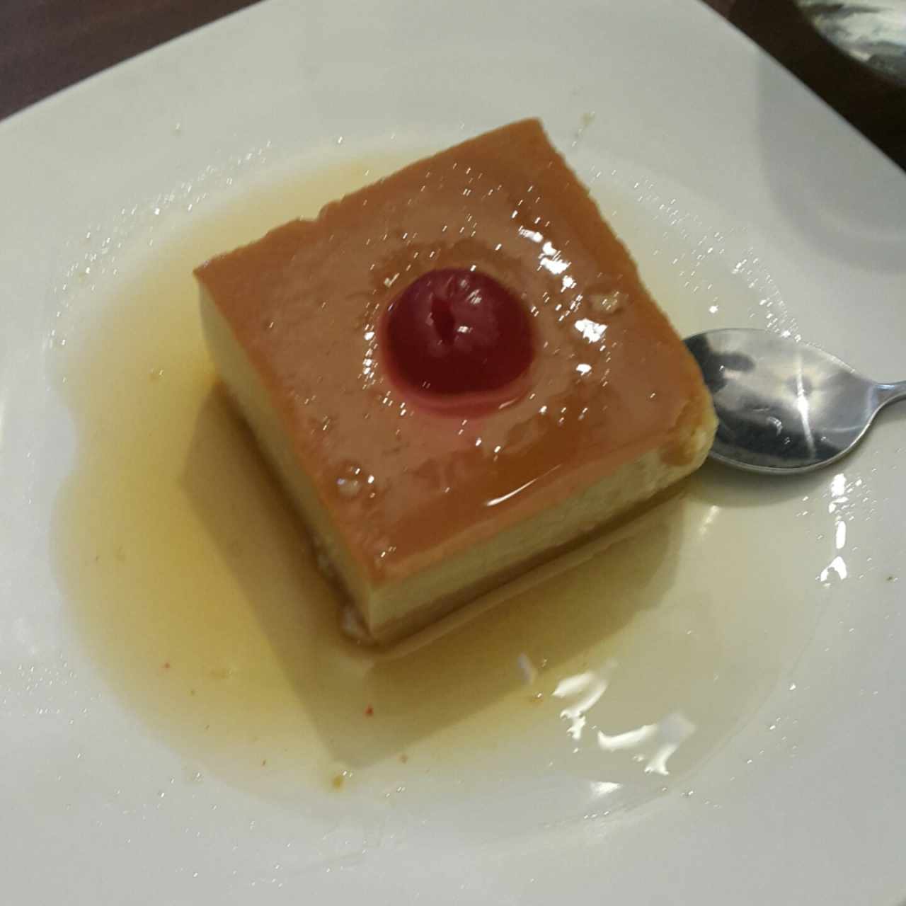 Flan de la cada