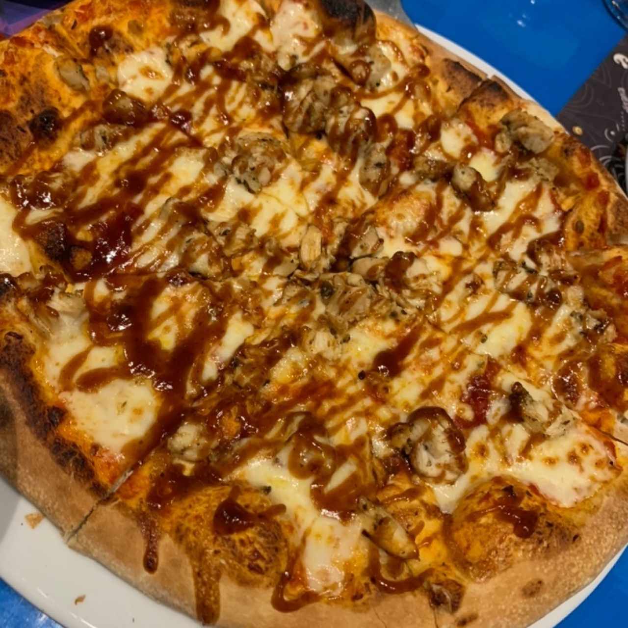 chicken and bbq pizza 