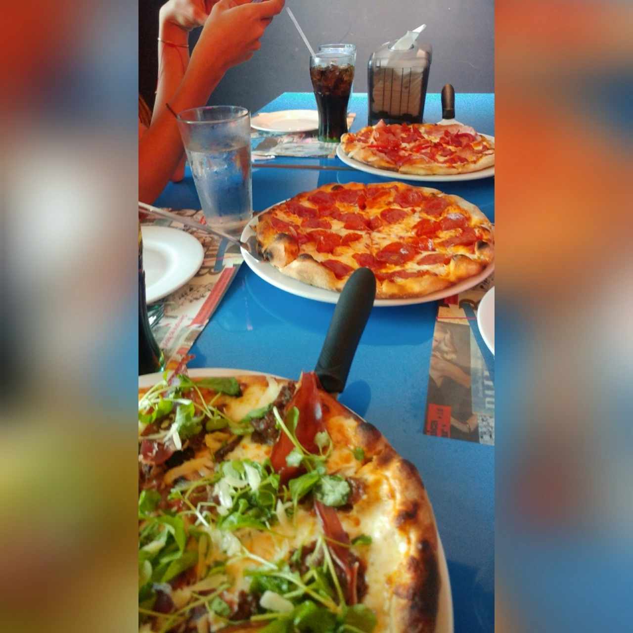 pizza Gran Torino, Española y Peperoni