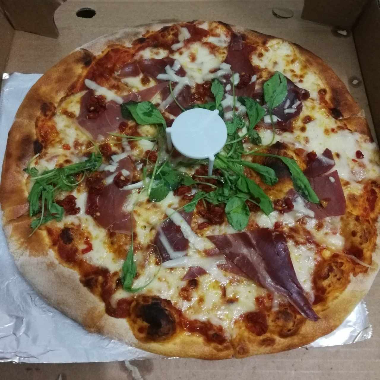 Pizza con Arrugula