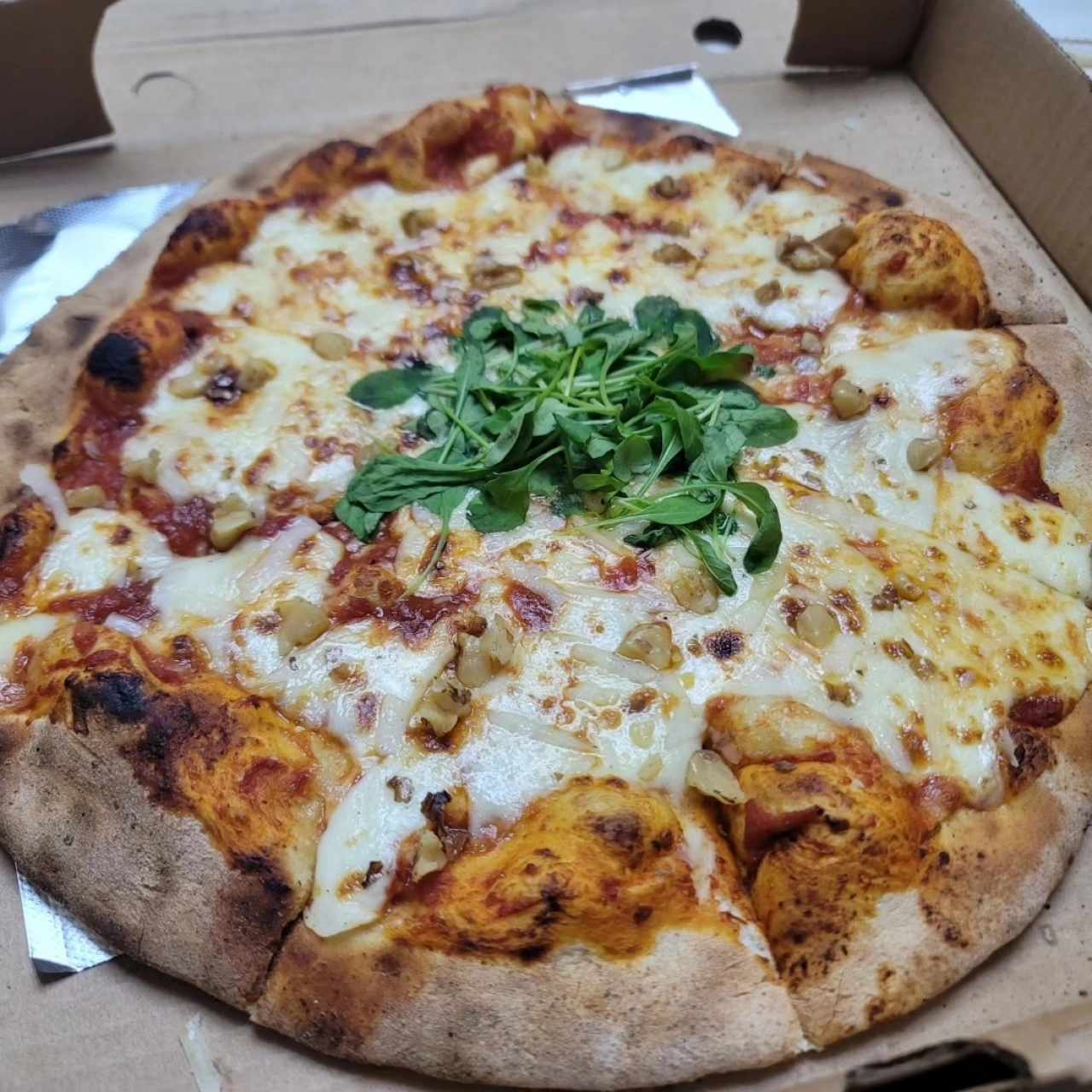 Pizzas Especiales - Trío de quesos