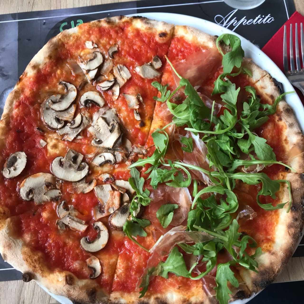 Pizza Gourmet - Alba normal / mitad Italia