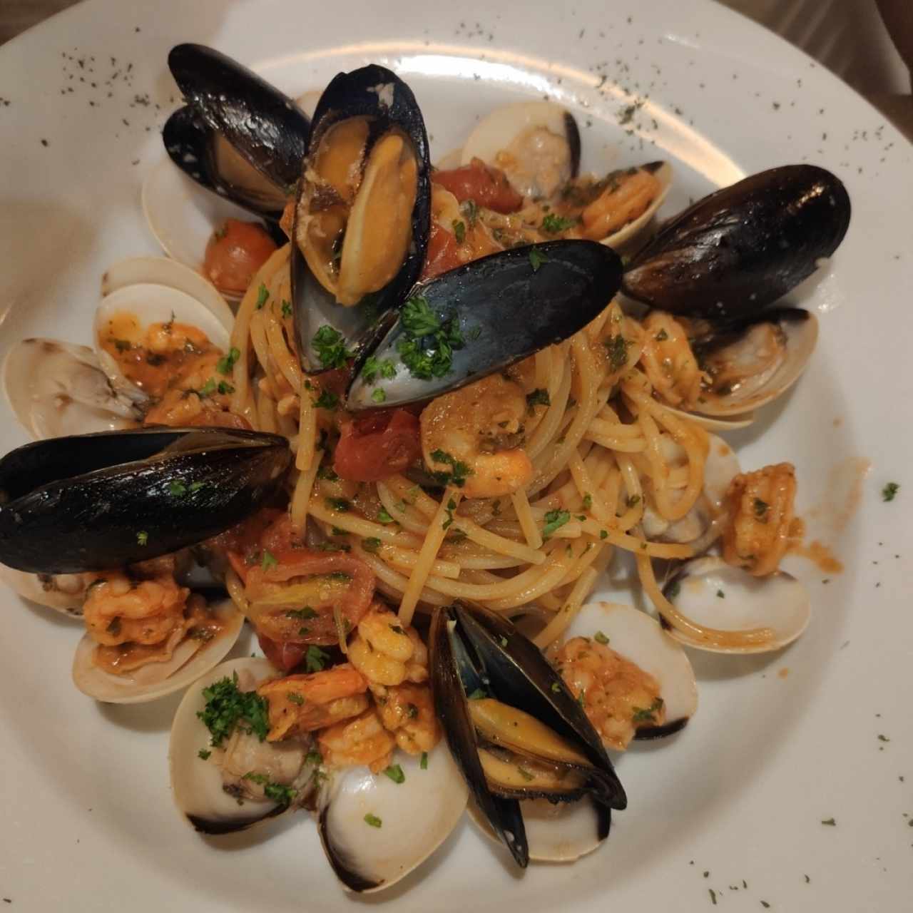 PASTA - Spaghettone Alla Pescatora