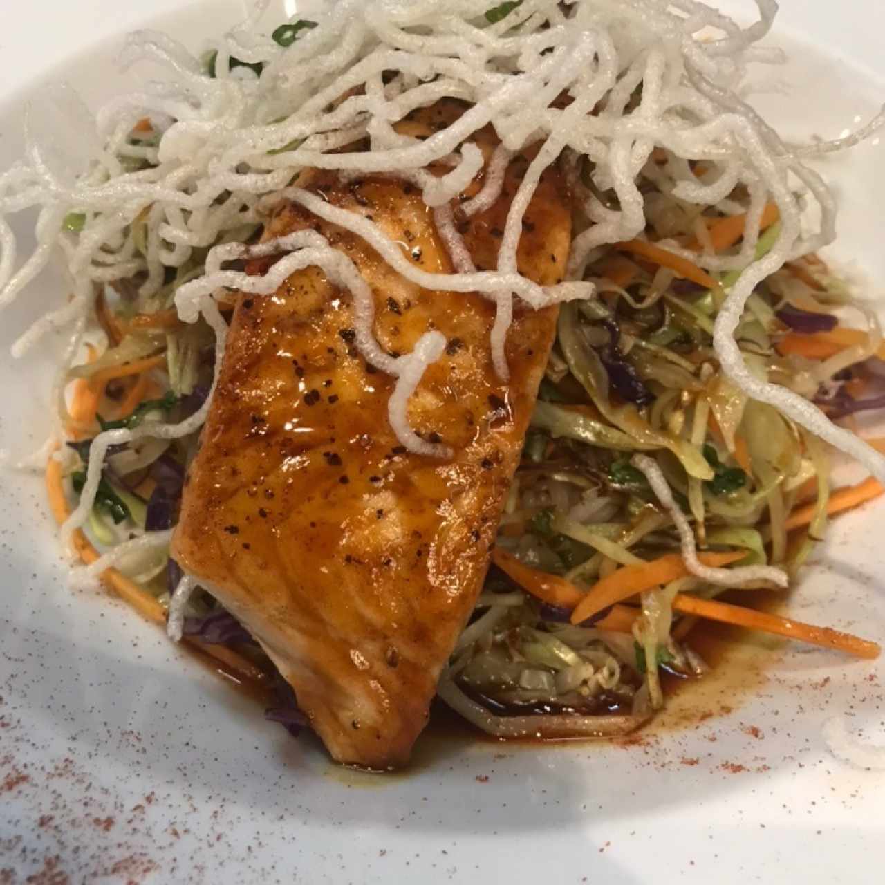 salmon teriyaki