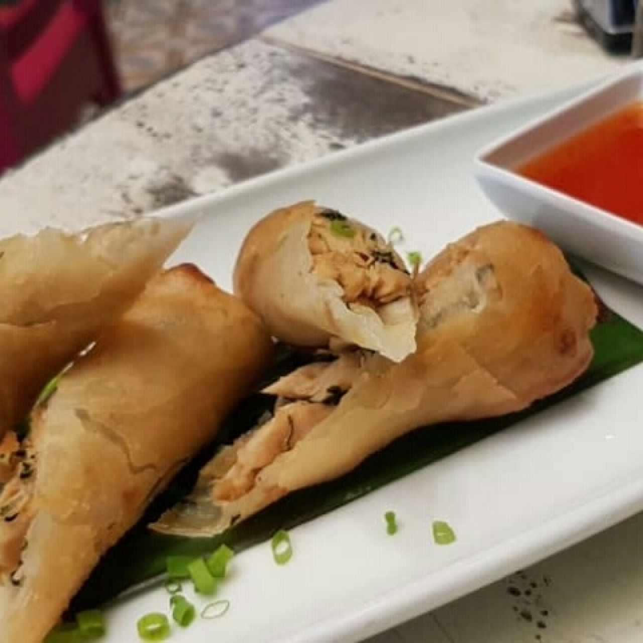 Spring roll de pollo