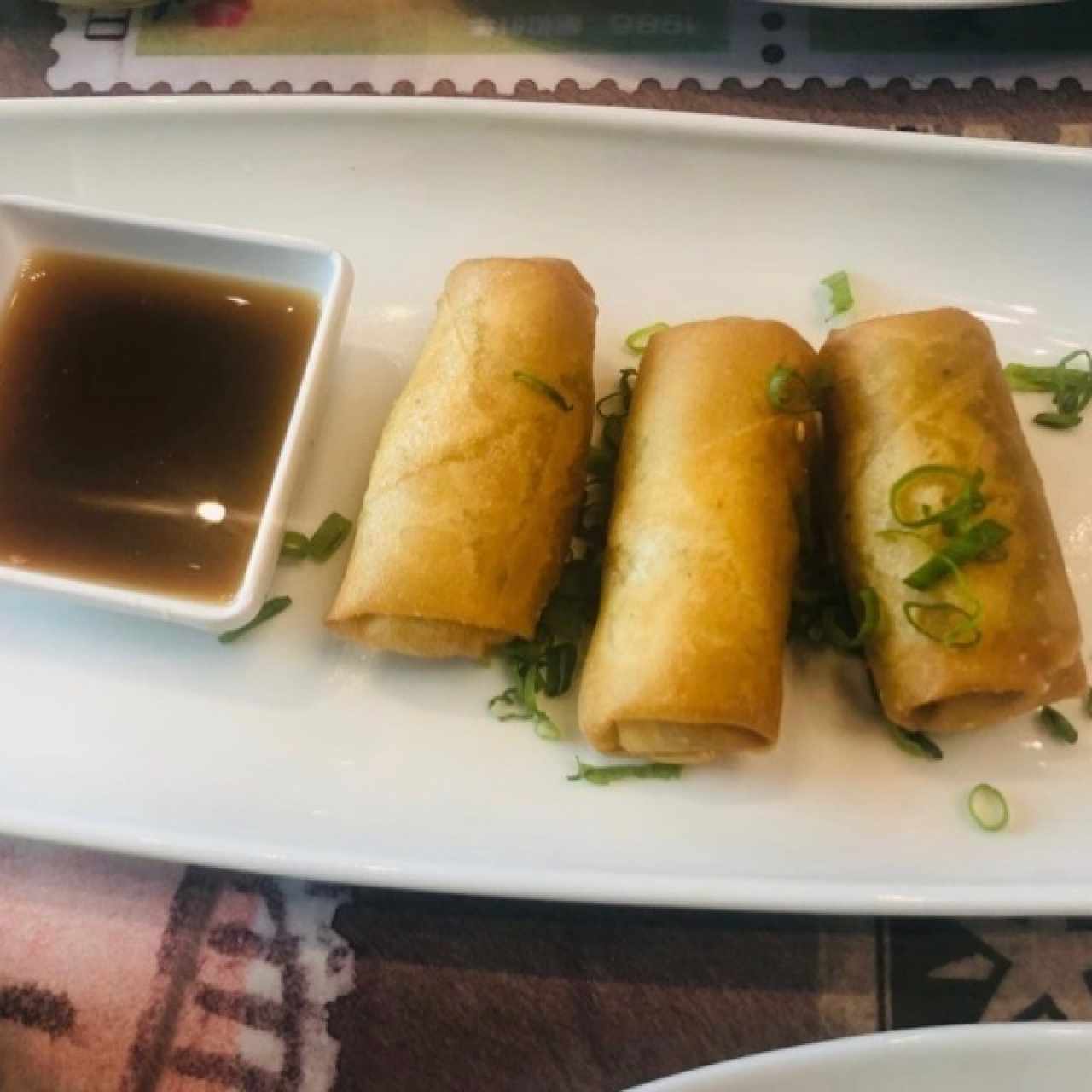 Spring roll de camarón