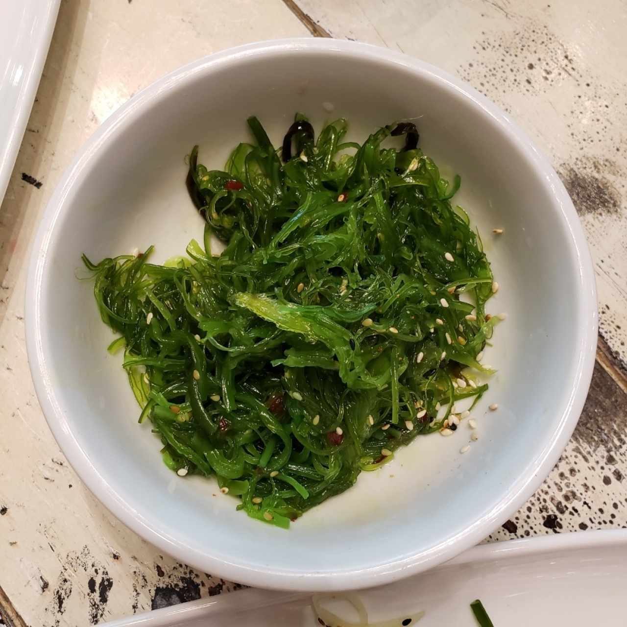 ensalada de algas