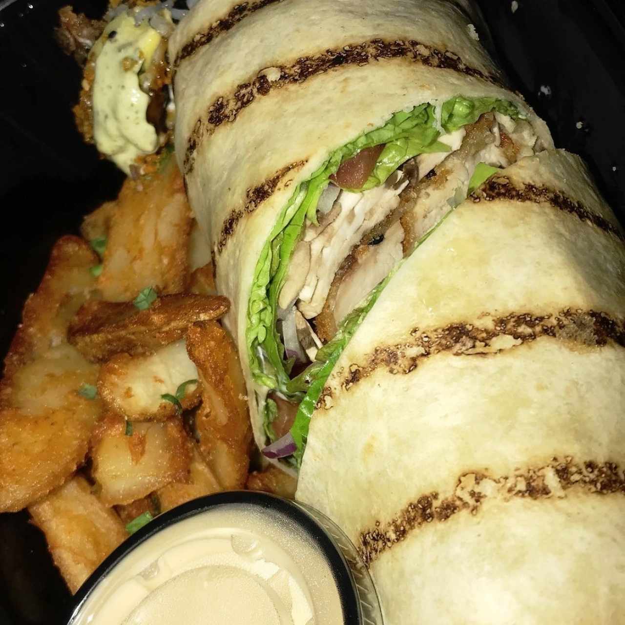 Wrap de Pollo Thai