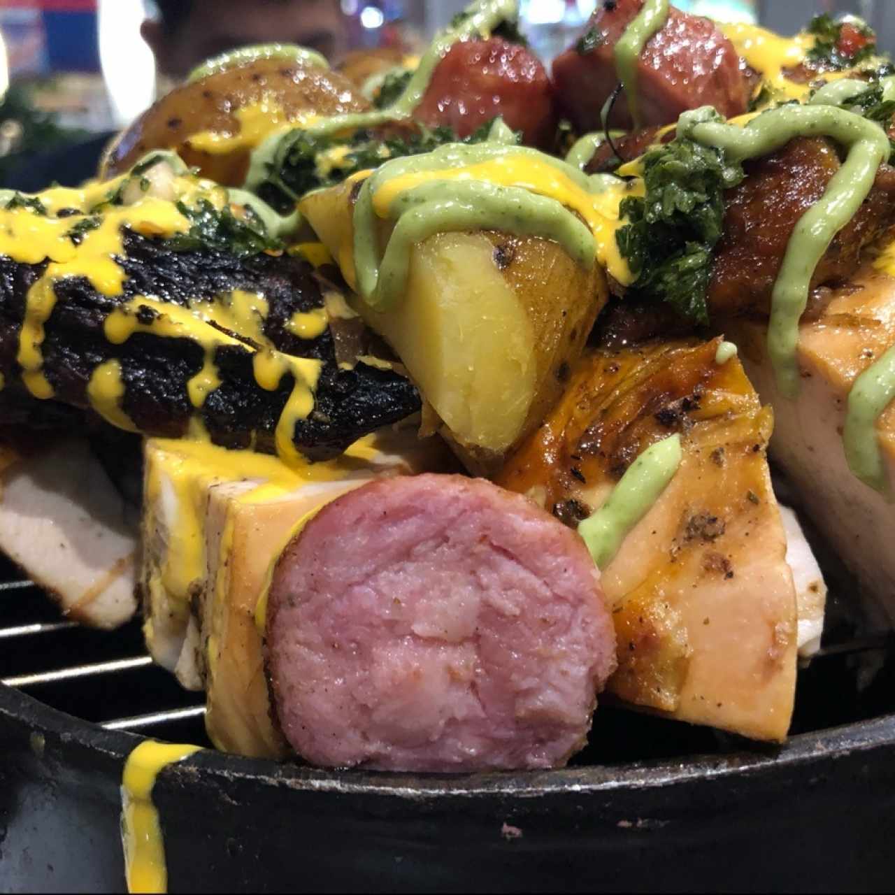parrillada mixto de 60$