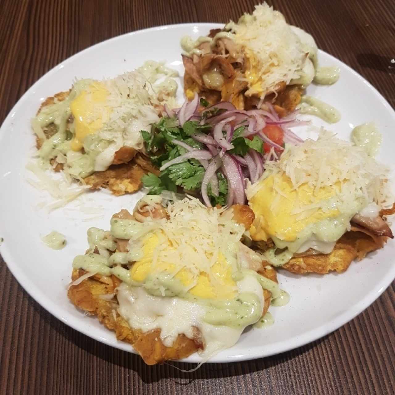 Patacones con Pollo