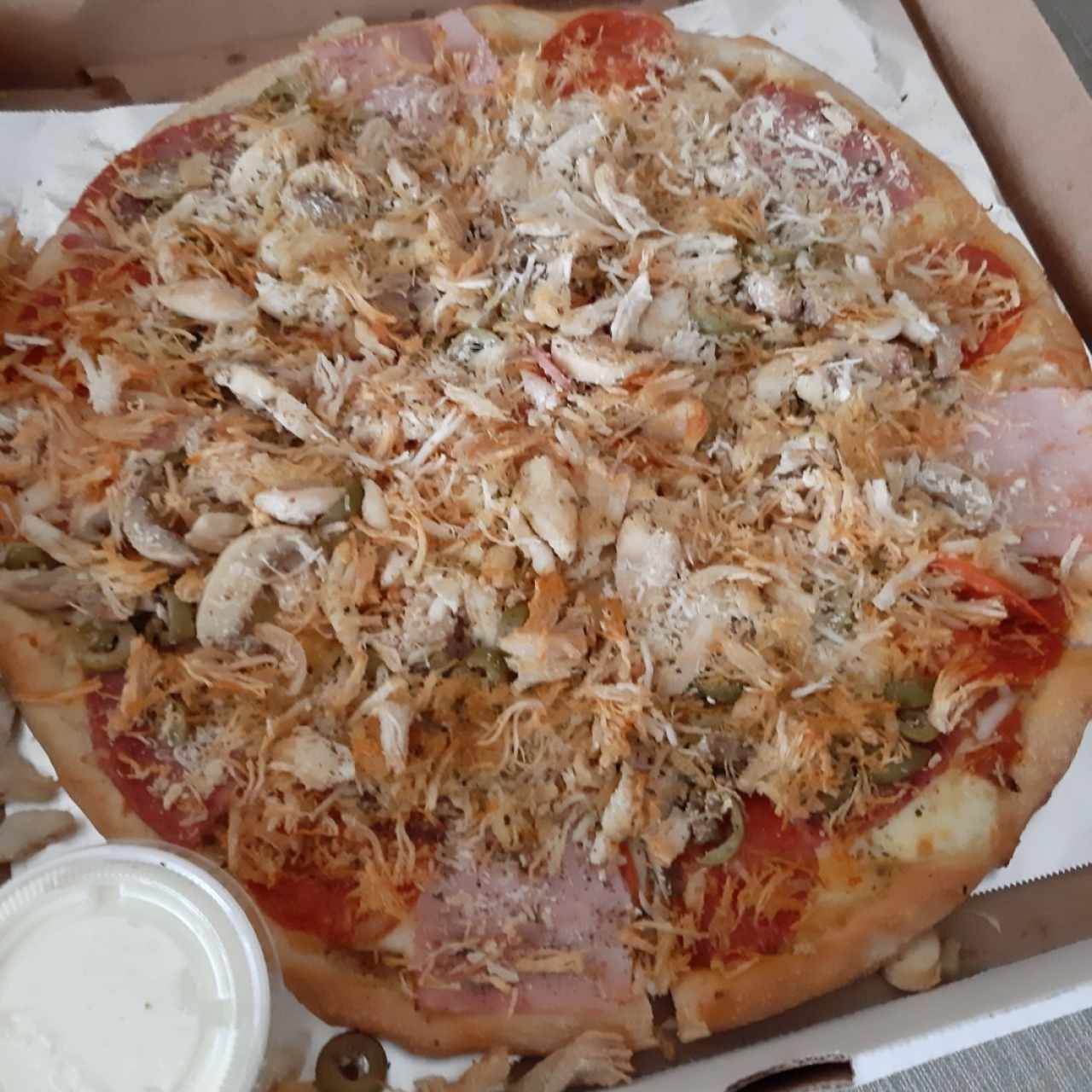 pizza Combinación 💯😋❤