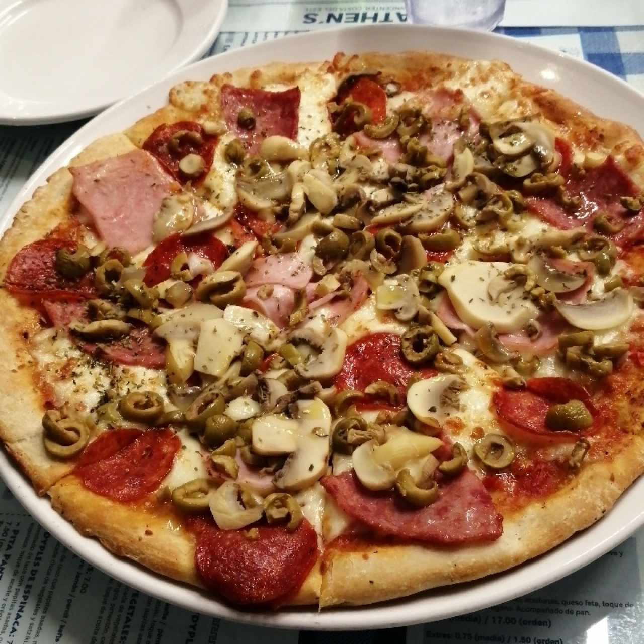 pizza combinación