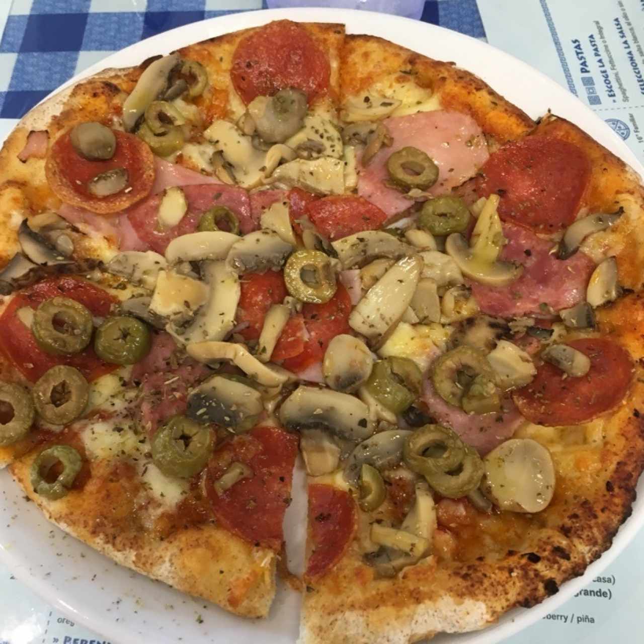 Pizza de combinación