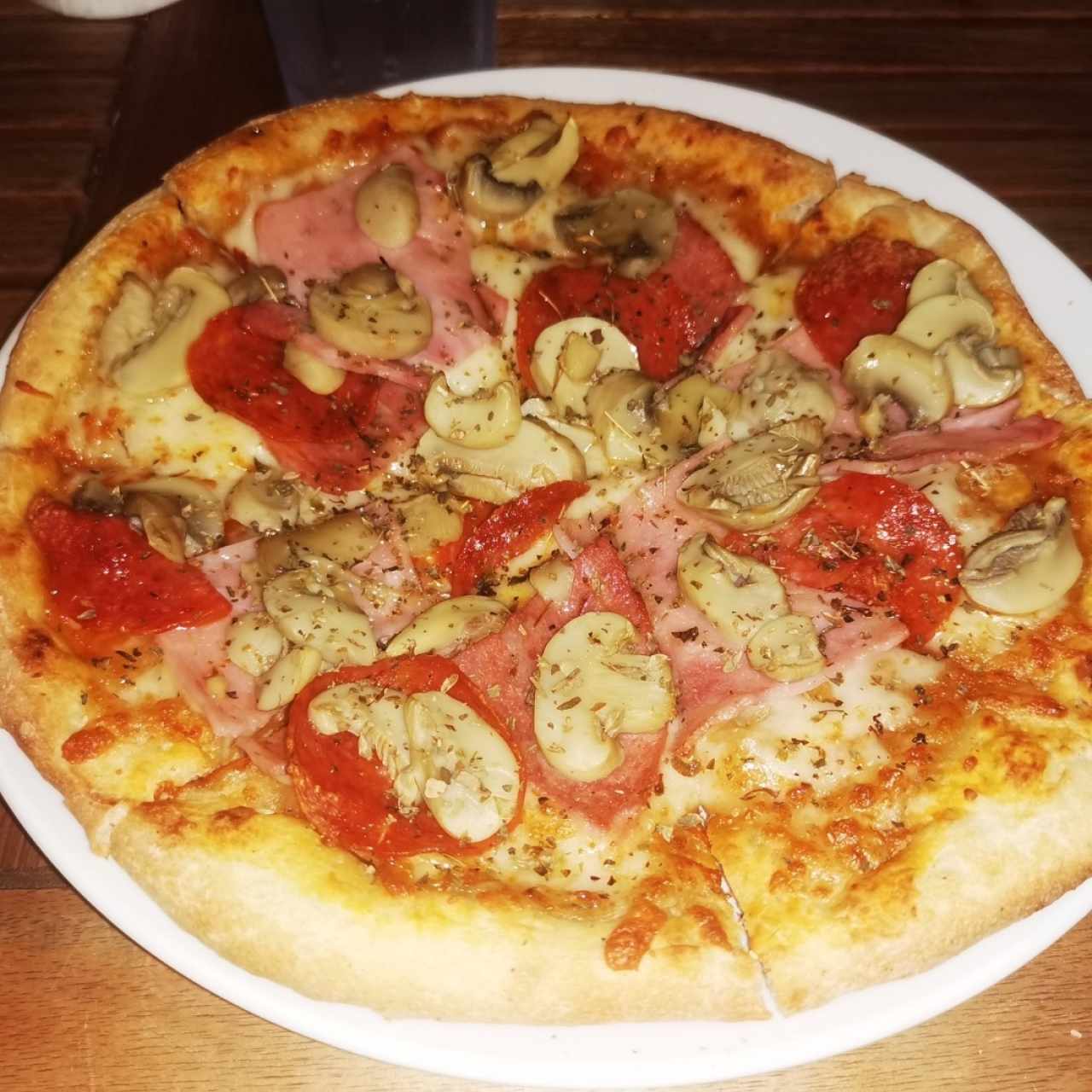 Pizza de combinación 9pulgadas 