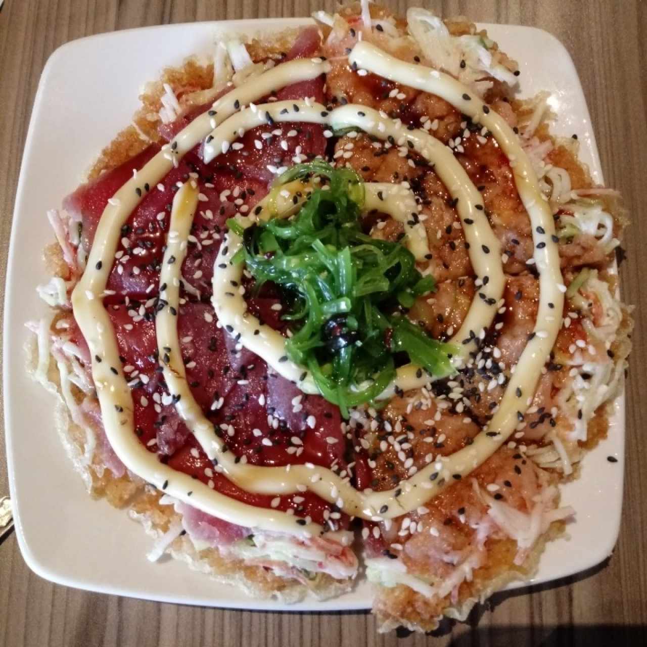 sushi pizza mixta