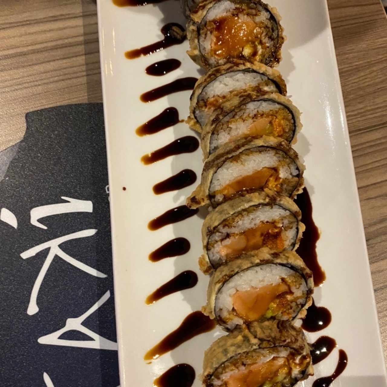 Roll tataki en tempura 
