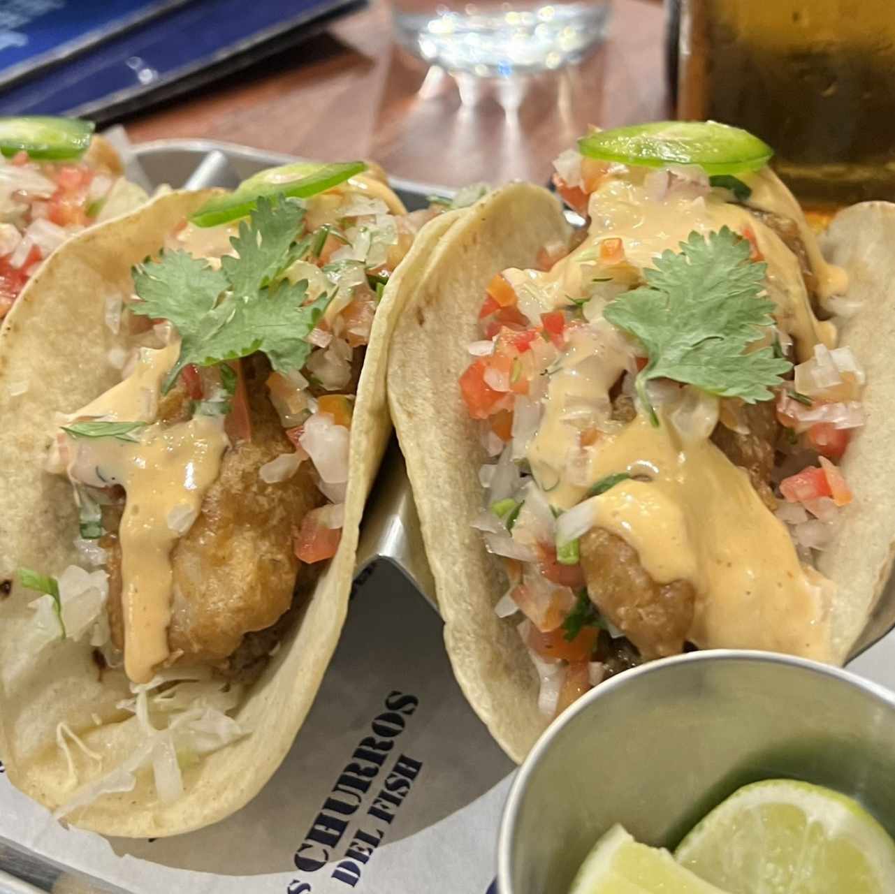 Del Mar - Fish Tacos