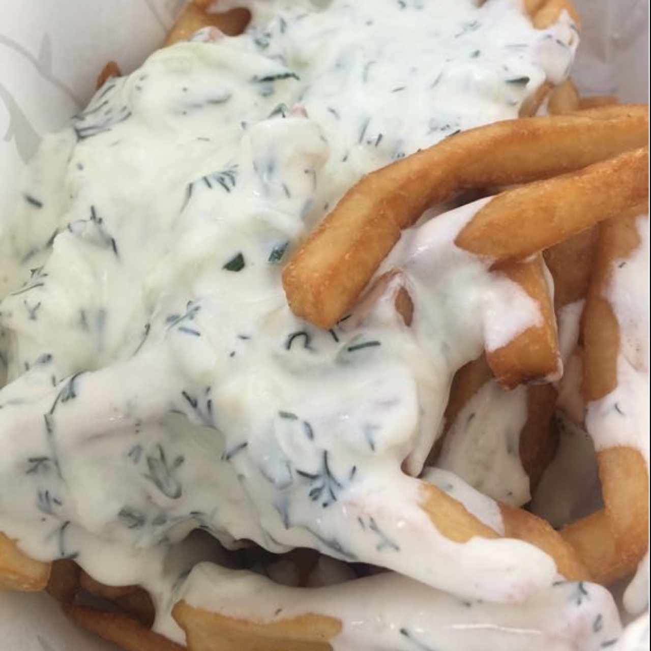 tzatziki fries