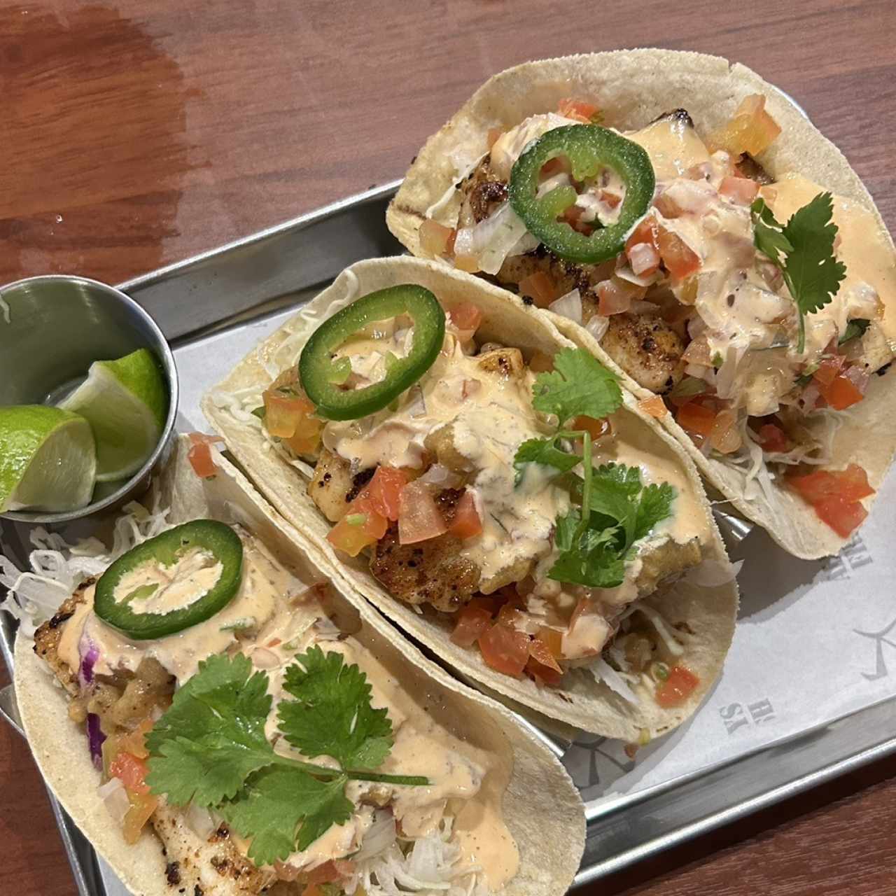 Del Mar - Fish Tacos