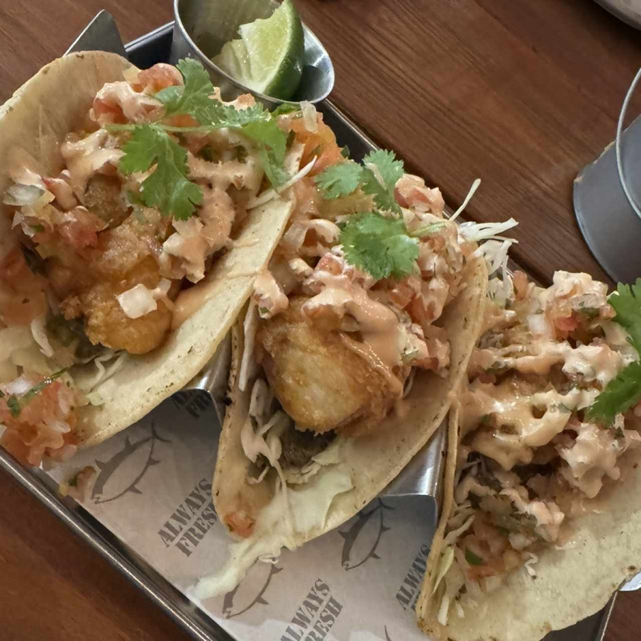 Del Mar - Fish Tacos