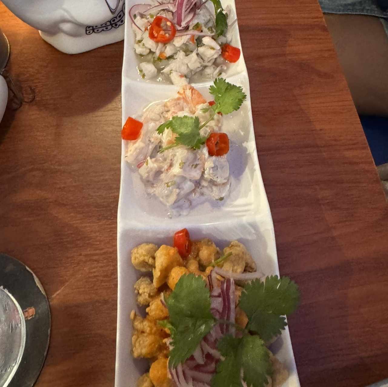 Ceviches - Trío de Ceviches