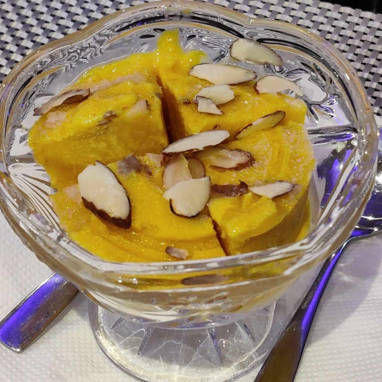 Kulfi (helado Hindú) de Mango