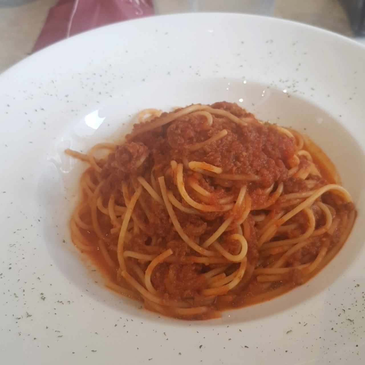 spaghettii Bologna