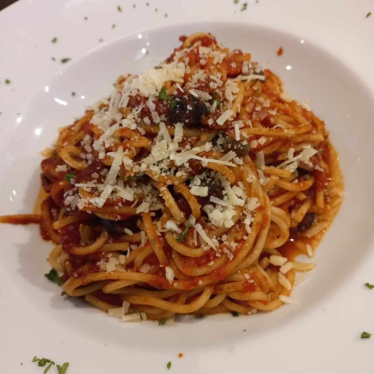 Spaguetti a la Putanesca