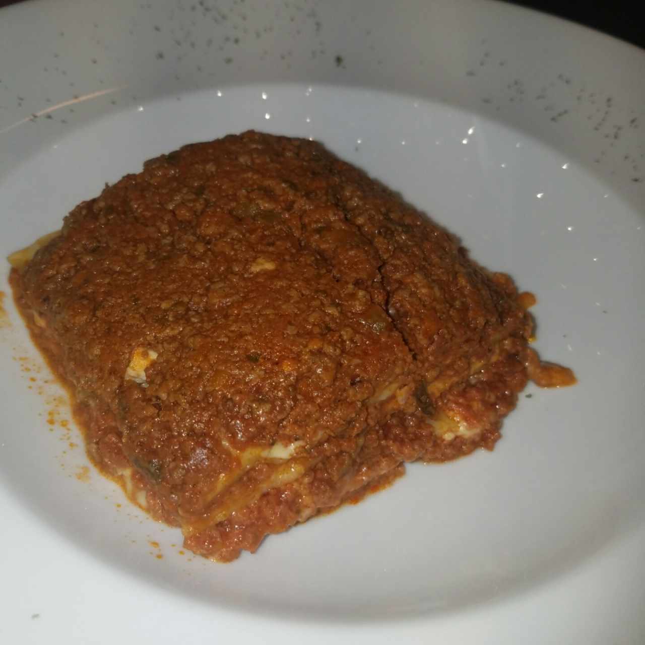 lasagna de carne