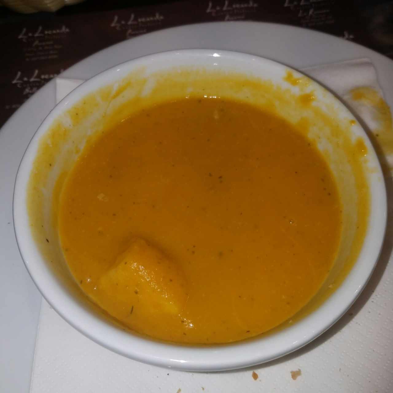 sopa del dia