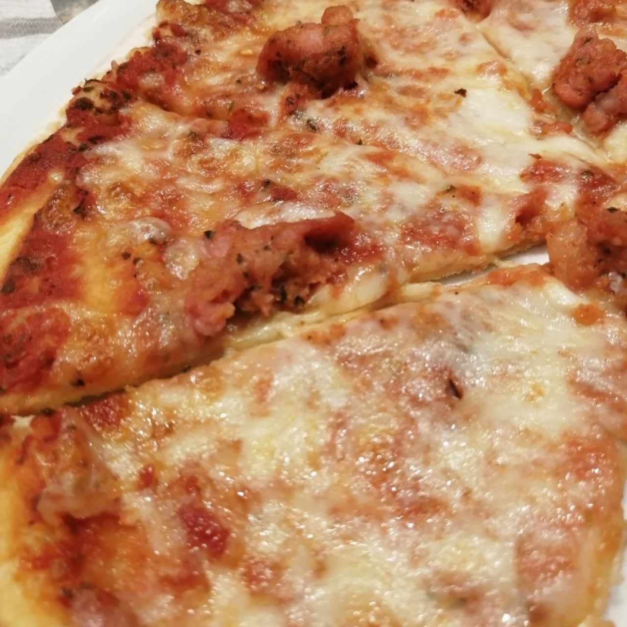 pizza de salchicha italiana