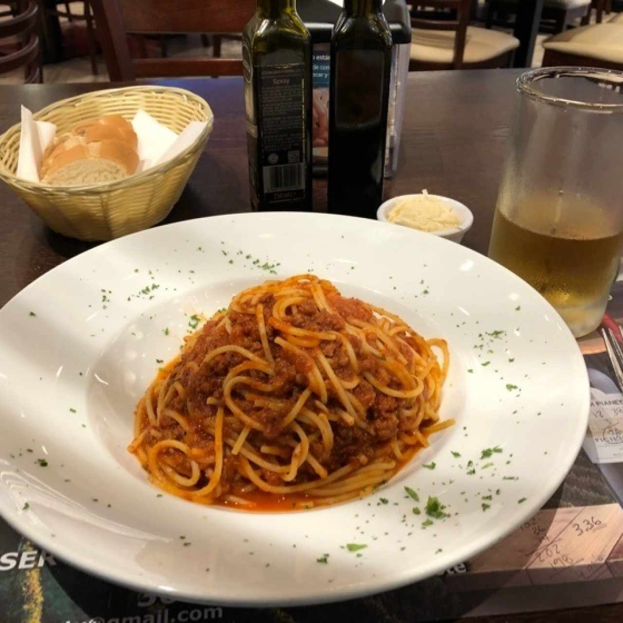 Espaguetti a la Boloñesa 